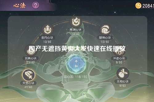 国产无遮挡黄爽大发快速在线播放