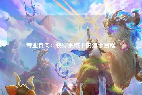 专业食肉：快穿系统下的猎手启程